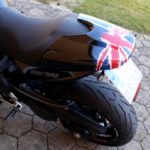 Triumph Union Jack Soziusabdeckung