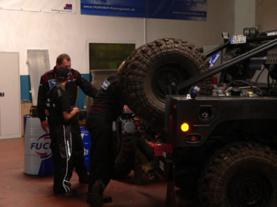 Hummer H1 Werkstatt