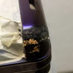 Bassgehäuse Risse ausgefräst