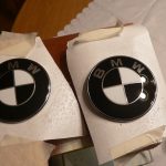 BMW Embleme schwarz