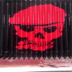 Akkordeon Balg Skull